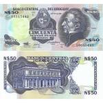 50 Pesos 1989 Uruguaj