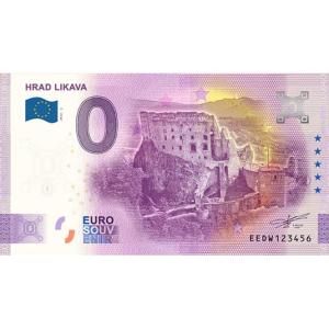 0 Euro Souvenir Slovensko 2022 - Hrad Likava (dotlač)
Click to view the picture detail.