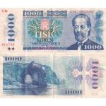 1000 Korún 1985 Československo - séria C